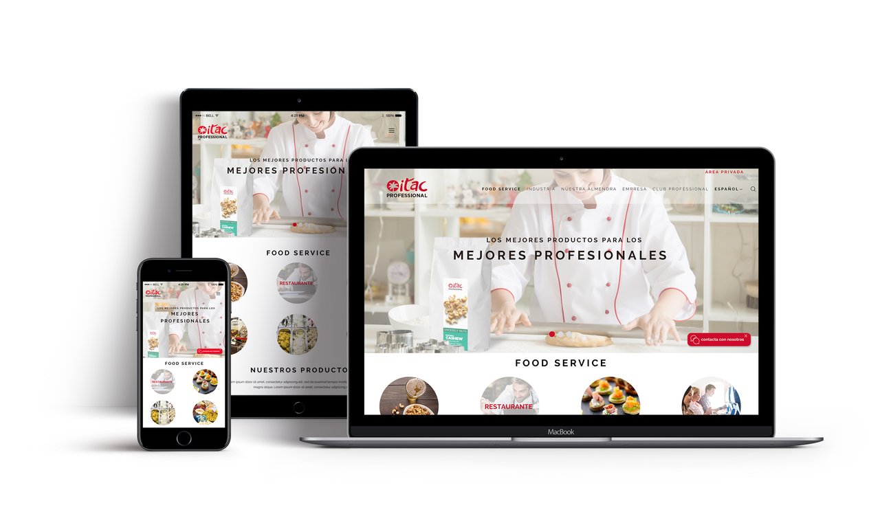 Bienvenidos a nuestra nueva web dedicada a la marca ITAC PROFESSIONAL