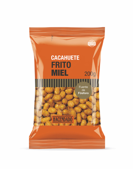 cacahuete frito con miel Hacendado