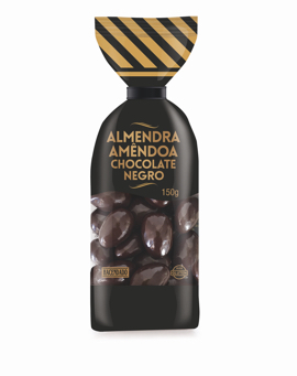 almendra chocolate negro Hacendado