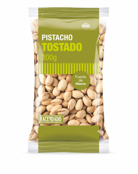 pistachos tostados Hacendado alianza Importaco