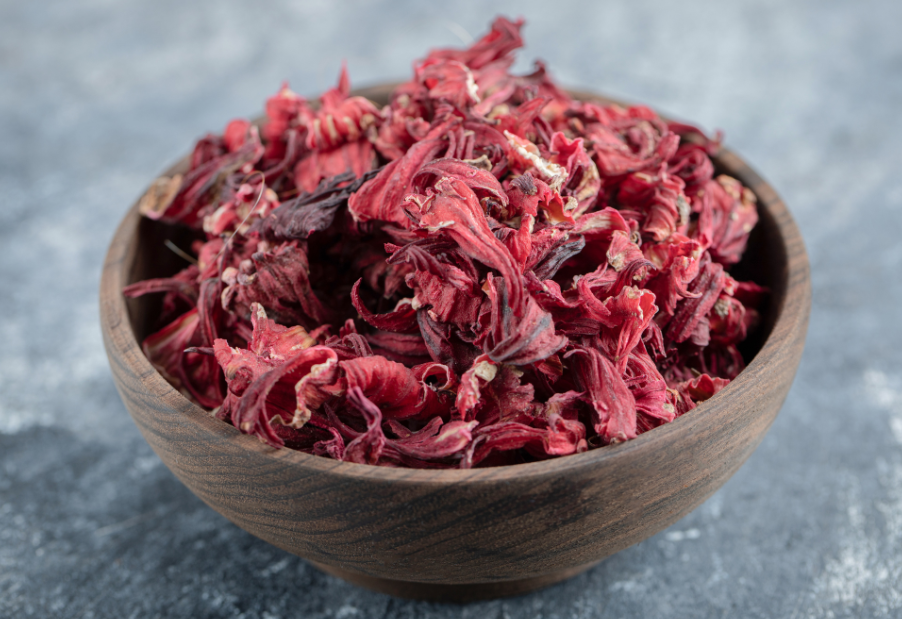 fruta deshidratada hibiscus