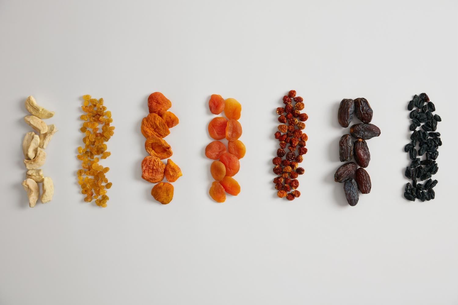 frutas deshidratadas 