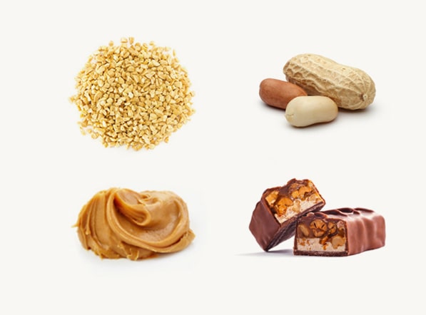 types of peanuts