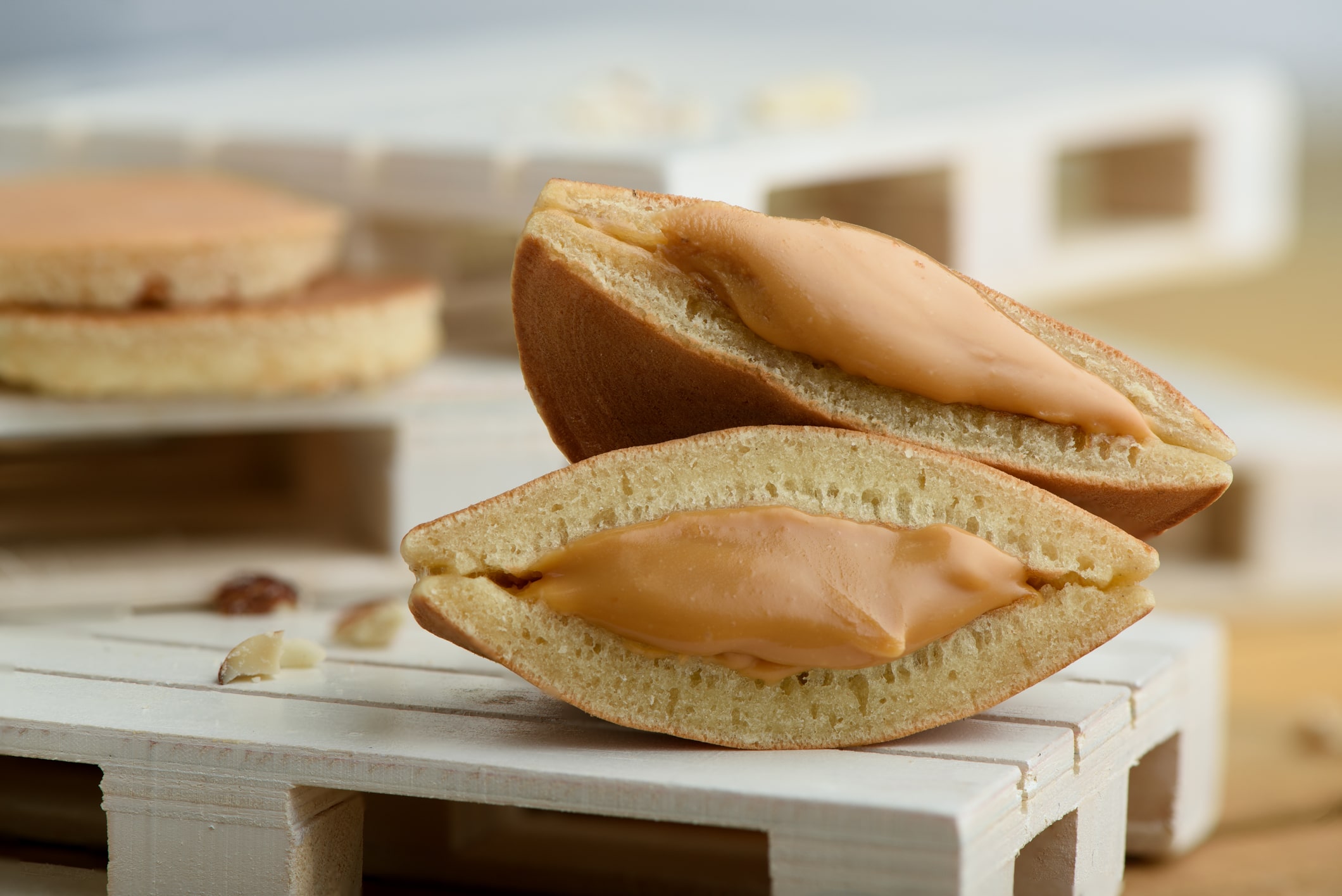 dorayaki de frutos secos