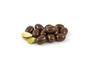 Bombón pistacho con chocolate suizo