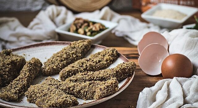 fingers de pollo receta