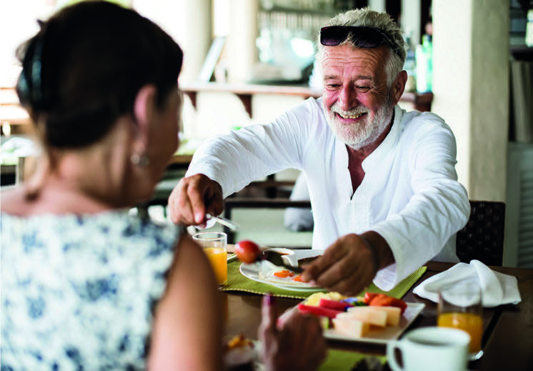 Menús de desayuno en hoteles