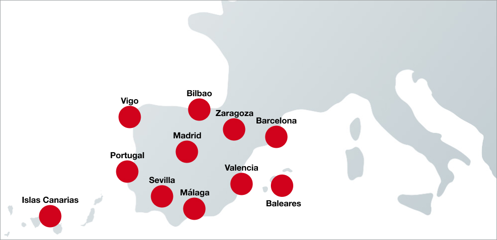 Mapa comercial Itac