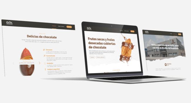nuts with chocolate