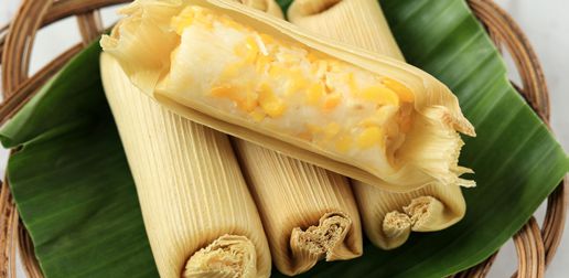 Tamales de piña