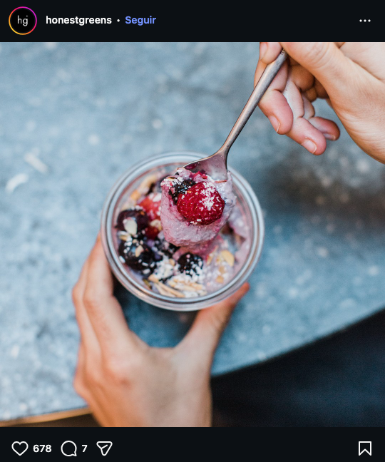 chía con fruta viral