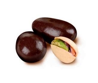 Pistacho con chocolate